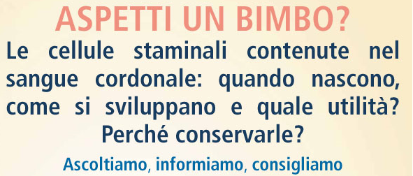 cellule staminali cordonali